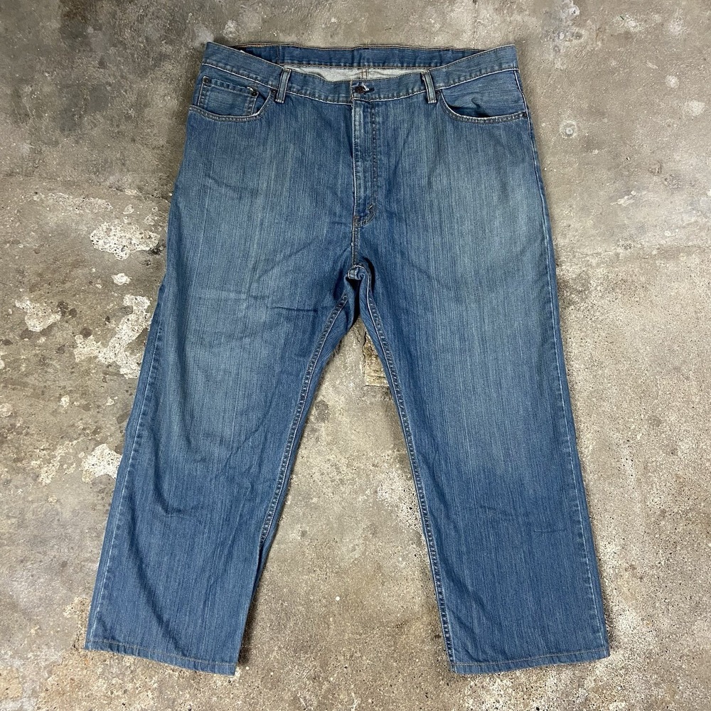 Levi's 559 Jeans Size 44x29 Blue Denim Medium Wash Relaxed Straight Regular Fit